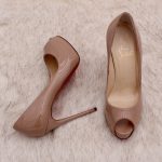 Escarpins Very Privé en cuir verni Nude p.36,5 - Christian Louboutin Dressingment Votre