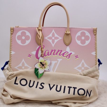Cabas Onthego en cuir multicolore Cannes - Louis Vuitton Dressingment Votre