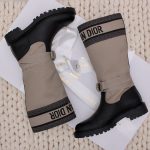 Bottes D-Major en tissu technique et cuir p.38 - Dior Dressingment Votre