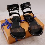 Sandales Gladiator en cuir et toile monogram p.38 - Louis Vuitton Dressingment Votre