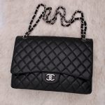 Sac Timeless Maxi Jumbo en cuir noir - Chanel Dressingment Votre