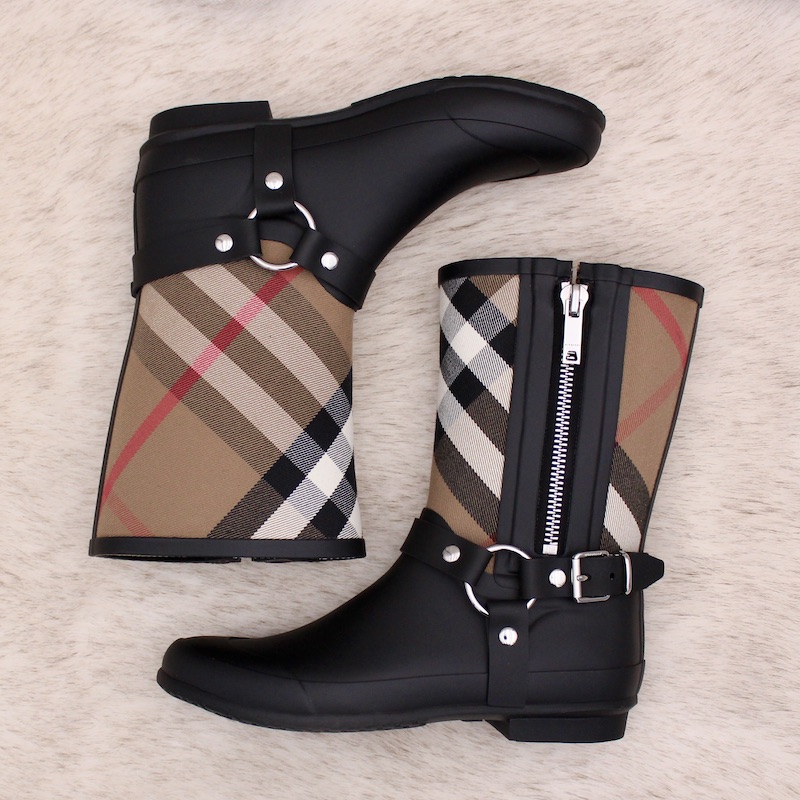 Bottes de pluie Zane à carreaux - Burberry Bottes de pluie Zane à carreaux - Burberry – Image 2