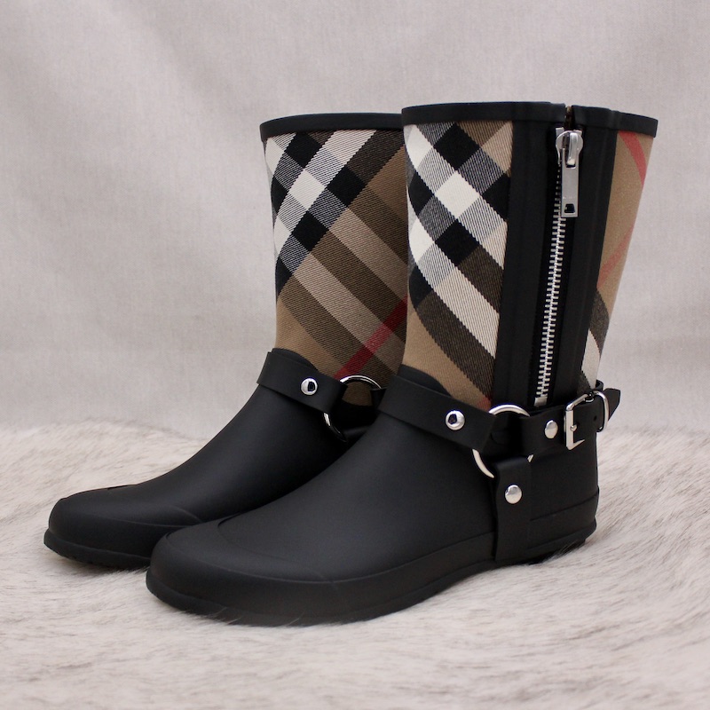 Bottes de pluie Zane à carreaux - Burberry Bottes de pluie Zane à carreaux - Burberry – Image 3