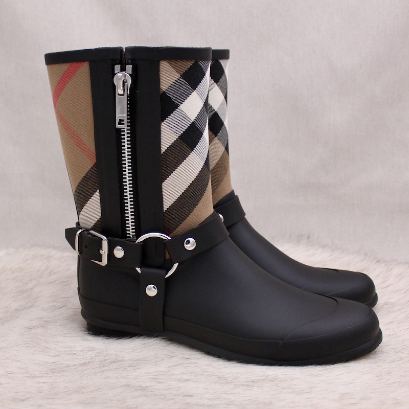 Bottes de pluie Zane à carreaux - Burberry Bottes de pluie Zane à carreaux - Burberry – Image 5
