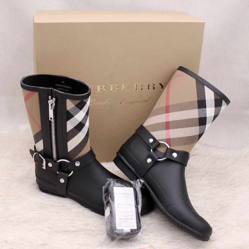 Bottes de pluie Zane à carreaux - Burberry Bottes de pluie Zane à carreaux - Burberry – Image 13