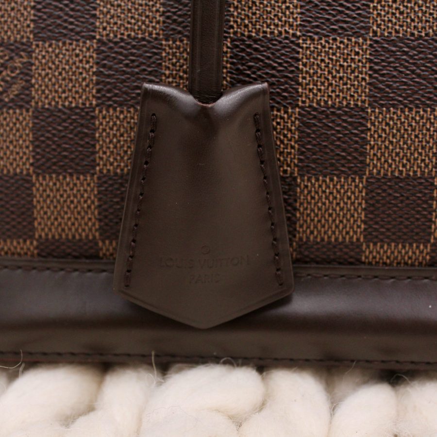 Sac BB Alma en toile damier ébène marron - Louis Vuitton – Image 4