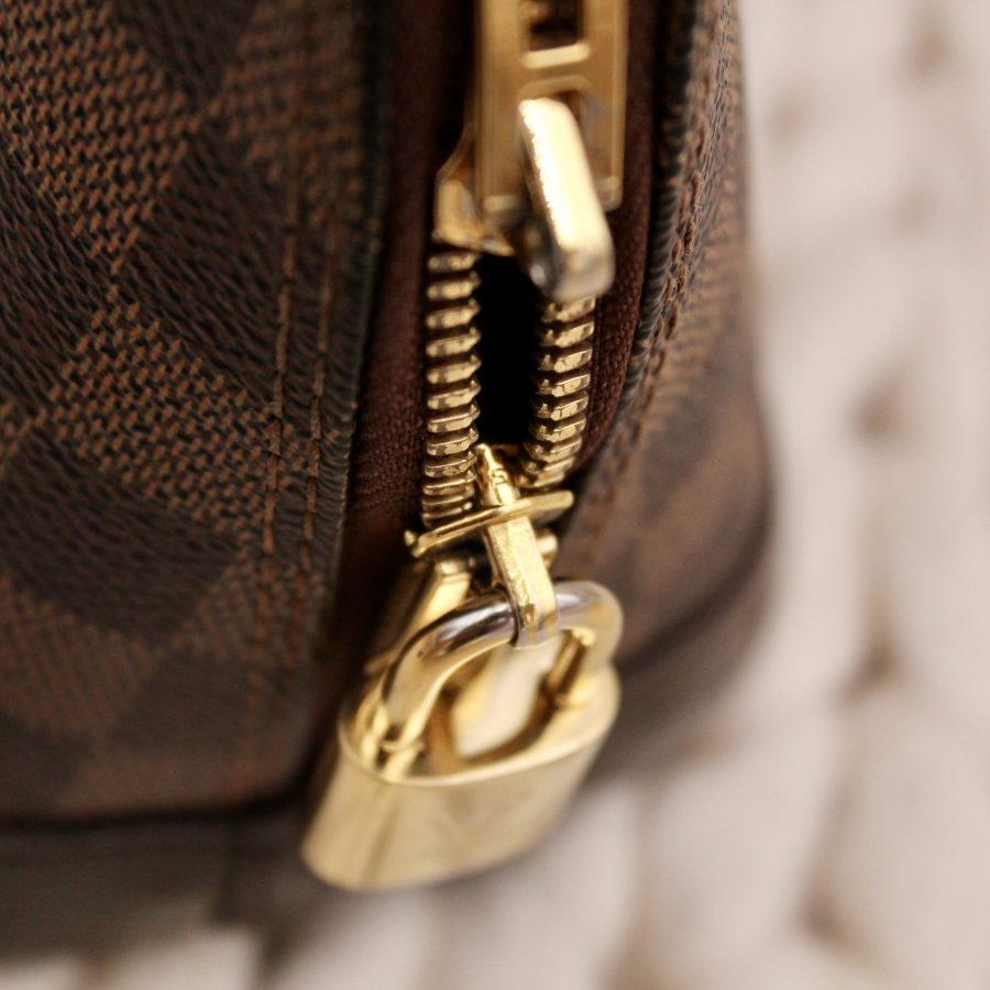 Sac BB Alma en toile damier ébène marron - Louis Vuitton – Image 7