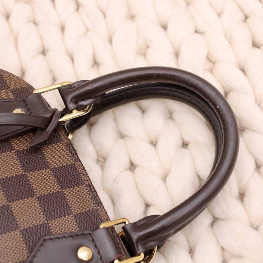Sac BB Alma en toile damier ébène marron - Louis Vuitton – Image 10