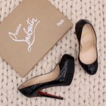 Escarpins Bianca 140 en cuir verni noir p.38 - Christian Louboutin Dressingment Votre
