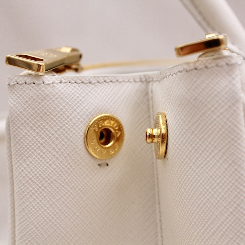 Sac Galliera en cuir saffiano blanc - Prada Sac Galliera en cuir saffiano blanc - Prada – Image 11