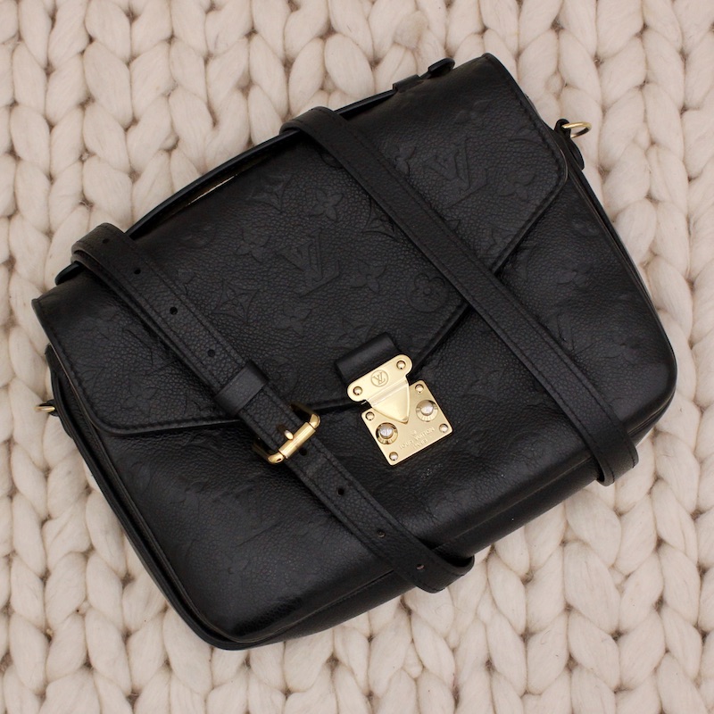 Pochette Métis en cuir monogram empreinte noir - Louis Vuitton Pochette Métis en cuir monogram empreinte noir - Louis Vuitton – Image 2