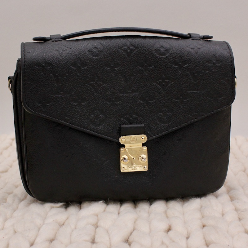 Pochette Métis en cuir monogram empreinte noir - Louis Vuitton Pochette Métis en cuir monogram empreinte noir - Louis Vuitton – Image 3