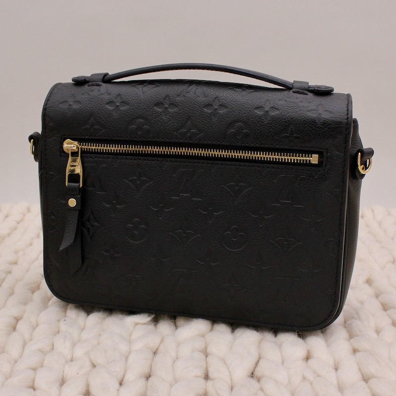 Pochette Métis en cuir monogram empreinte noir - Louis Vuitton Pochette Métis en cuir monogram empreinte noir - Louis Vuitton – Image 4