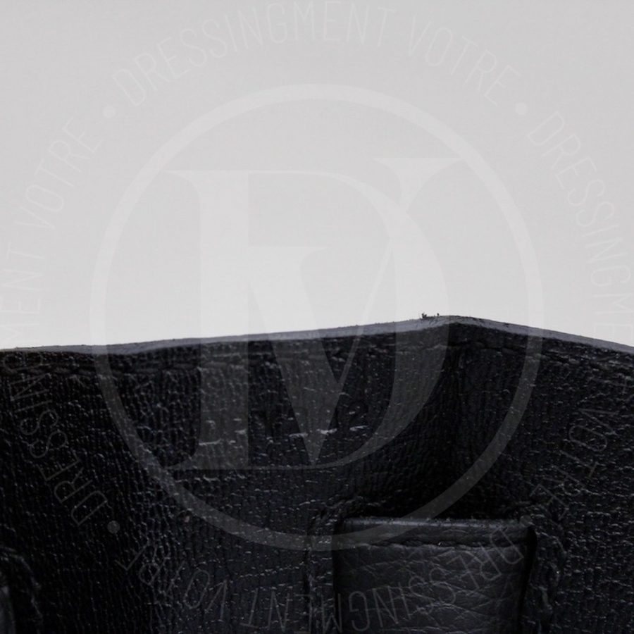 Sac Kelly 35 en cuir togo noir - Hermès – Image 15