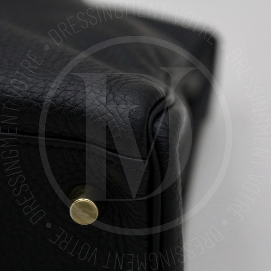 Sac Kelly 35 en cuir togo noir - Hermès – Image 11