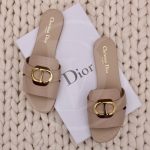 Mules 30 Montaigne en cuir nude p.38,5 - Dior Dressingment Votre