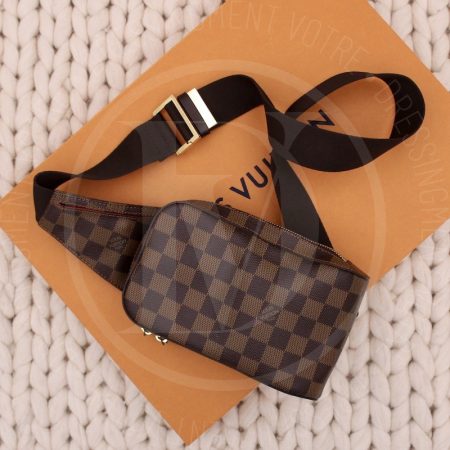 Sac pochette Geronimos en toile damier ébène - Louis Vuitton Dressingment Votre