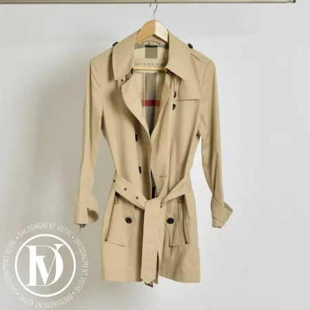 Trench-coat en coton t.40 - Burberry Dressingment Votre