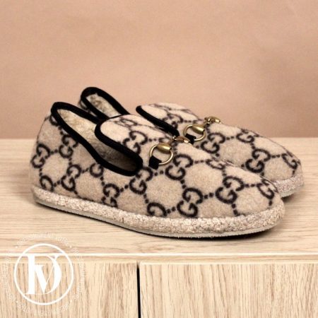 Mocassins GG en laine p.38,5 - Gucci Dressingment Votre