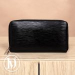 Portefeuille Zippy en cuir épi noir - Louis Vuitton Dressingment Votre