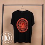 T-shirt blason en coton noir t.XL - Balmain Dressingment Votre
