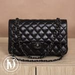 Sac Timeless médium en cuir matelassé moka - Chanel Dressingment Votre