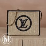 Pochette de toilette chaîne Circle en raphia - Louis Vuitton Dressingment Votre