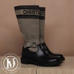 Bottes D-Major en tissu technique et cuir p.39 - Dior Dressingment Votre