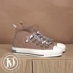 Sneakers Walk'N'Dior en maille technique nude p.37 - Dior Dressingment Votre