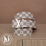 Ceinture LV Initiales en toile damier azur t.85 - Louis Vuitton Dressingment Votre