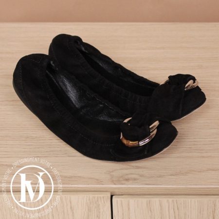 Ballerines en suède noir p.36 - Gucci Dressingment Votre
