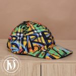 Casquette imprimé graffiti en coton multicolore - Burberry Dressingment Votre