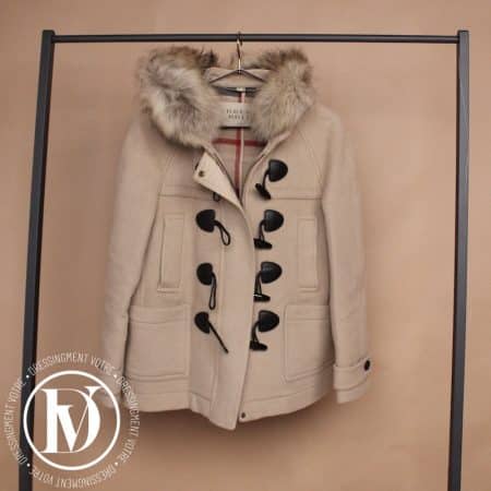 Duffle coat en laine beige t.40 - Burberry Dressingment Votre