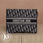 Pochette en toile oblique bleu - Dior Dressingment Votre