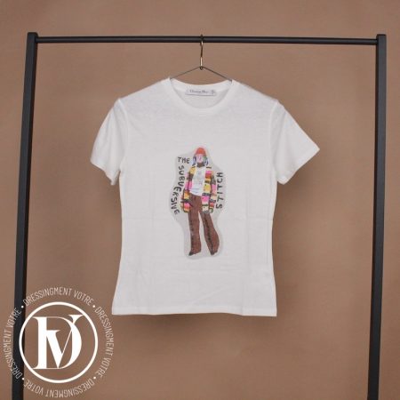 T-shirt The Subversive Stitch en coton t.XS - Dior Dressingment Votre