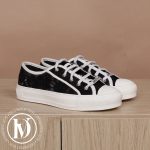 Sneakers Walk'n'Dior en dentelle brodée noir p.37 - Dior Dressingment Votre