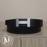 Ceinture reversible boucle H en cuir t.90 - Hermès Dressingment Votre