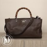 Sac Shopper Bamboo en cuir marron - Gucci Dressingment Votre