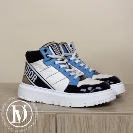 Sneakers D-Player en cuir verni et nylon p.37 - Dior Dressingment Votre