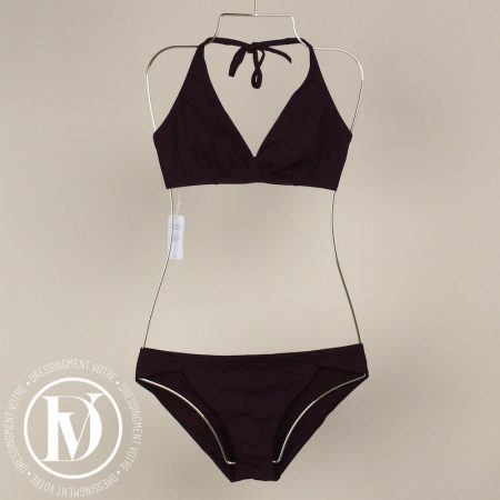 Maillot de bain 2 pièces lie de vin t.40 - Eres Dressingment Votre