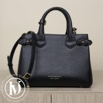 Sac The Banner small en cuir noir - Burberry Dressingment Votre