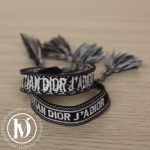 Set de 2 bracelets j'Adior en coton - Dior Dressingment Votre