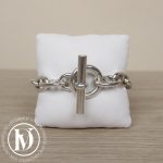 Bracelet Chaîne d'Ancre GM en argent - Hermès Dressingment Votre