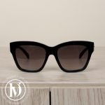 Lunettes de soleil Triomphe en acétate noir - Céline Dressingment Votre
