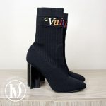 Bottines Silhouette stretch noire p.38,5 - Louis Vuitton Dressingment Votre