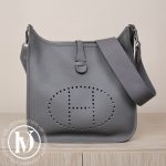 Sac Evelyne 29 Taurillon Clémence Gris Meyer - Hermès Dressingment Votre