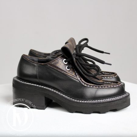 Derbies Beaubourg en cuir et toile monogram p.38 - Louis Vuitton Dressingment Votre