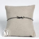 Bracelet Cassandre en métal et strass T.S - Saint Laurent Dressingment Votre