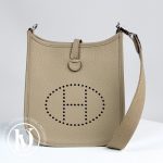 Sac Mini Evelyne 16 en cuir beige marfa - Hermès Dressingment Votre