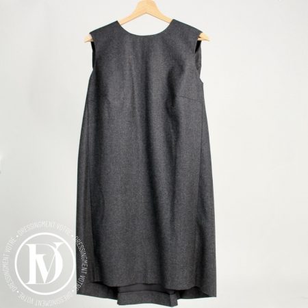 Robe vintage en laine grise t.38 - Saint Laurent Dressingment Votre